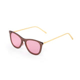 Space flat revo gold lens with metal gold temple