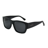 Shiny black frame with smoke lens
