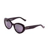 Shiny black frame with smoke lens