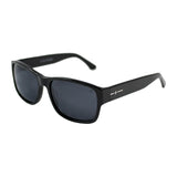 Shiny black frame with smoke lens