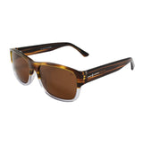 Demy brown up & transp. Down frame with brown lens