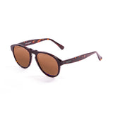 Demy brown and brown lens