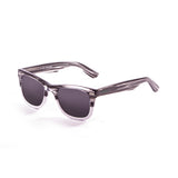 Demy black with transparent white bellow with smoke lens