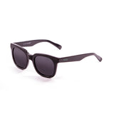 Matte black up /shiny black down with smoke lens