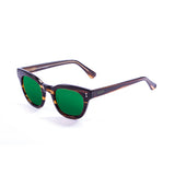 Frame brown with revo green lens